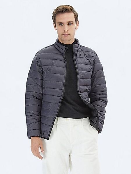 KİP Winterjacke Dunkelgrauer Gewebemantel günstig online kaufen