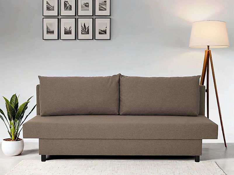 INOSIGN 3-Sitzer "SAWYER Schlafsofa mit Bettkasten und Wellenunterfederung" günstig online kaufen