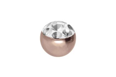 PIERCINGLINE Piercing-Set Chirurgenstahl Schraubkugel MULTIKRISTALLE (Schra günstig online kaufen