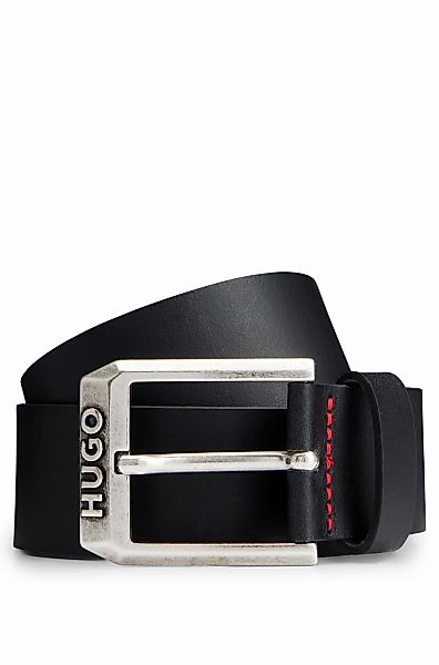 HUGO Ledergürtel "Gelio Sz40", mit Markenlabel von HUGO günstig online kaufen