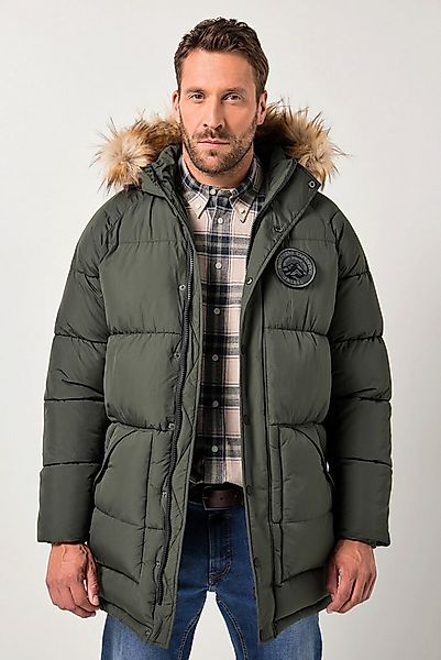 JP1880 Parka JP1880 Stepp-Parka Kapuze Kunstfellbesatz Badges bis 8 XL günstig online kaufen
