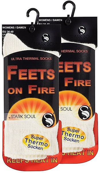 Stark Soul® Thermosocken FEETS on FIRE, extra warme Kuschelsocken, Winterso günstig online kaufen