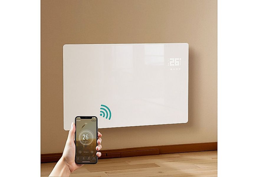 EMKE Konvektor 2000W Elektro Heizkörper Elektrisch Heizgerät WiFi Steuerung günstig online kaufen