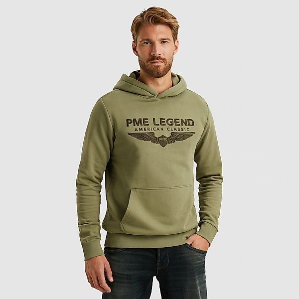 PME LEGEND Kapuzensweatshirt "Hooded soft terry with logo", mit Logo Print günstig online kaufen