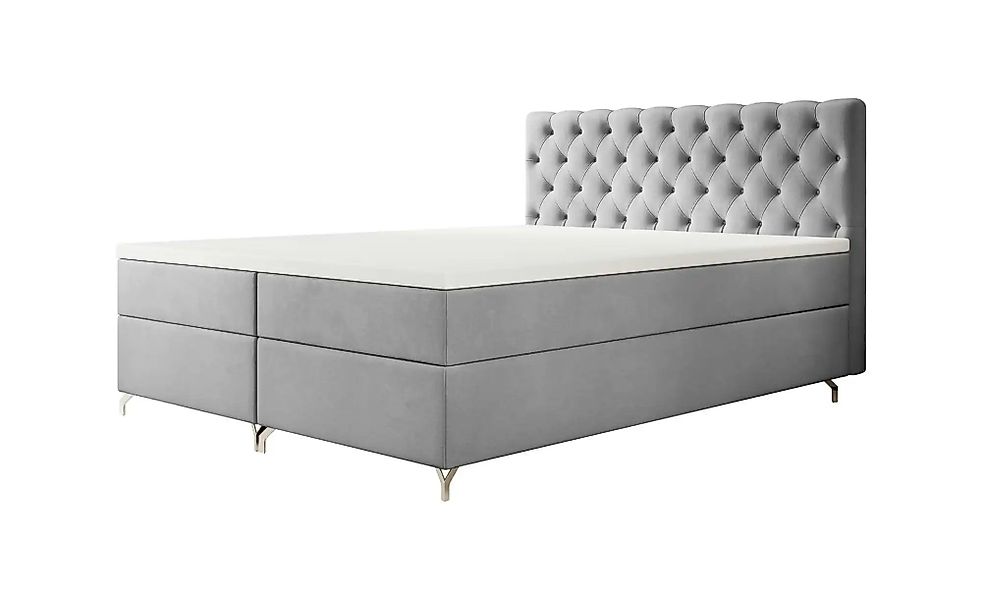 Boxbett mit Stauraum Chester ¦ grau ¦ Maße (cm): B: 180 H: 111 Betten > Kom günstig online kaufen