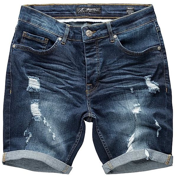Amaci&Sons Jeansshorts SAN DIEGO Destroyed Jeans Shorts günstig online kaufen
