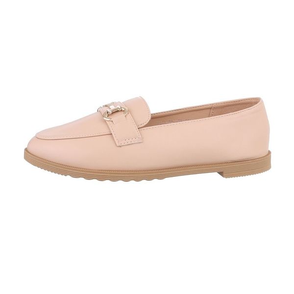 Ital-Design Damen Mokassins Freizeit Slipper Blockabsatz günstig online kaufen