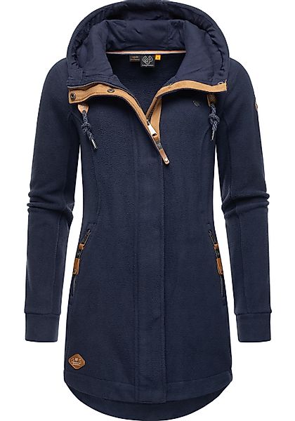Ragwear Parka "Letti Fleece" mit Kapuze Sportliche Damen Fleecejacke mit Ka günstig online kaufen