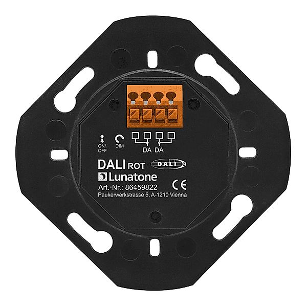Lunatone Dreh- und Tastknopf DALI-2 ROT Integrated - 86459822-D2 günstig online kaufen