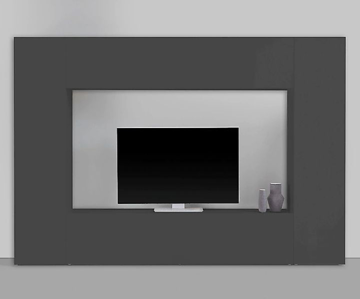INOSIGN Wohnwand "Maruska" Set, 4 Stk. tlg. Front/ Korpus weiß Hochglanz günstig online kaufen