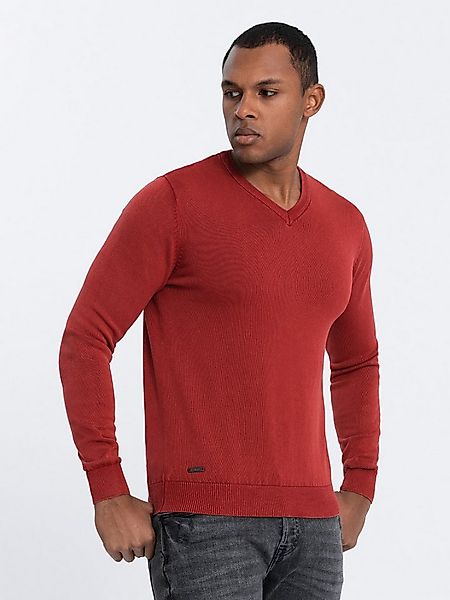 OMBRE V-Ausschnitt-Pullover Pullover für Männer mit Rundhalsausschnitt günstig online kaufen