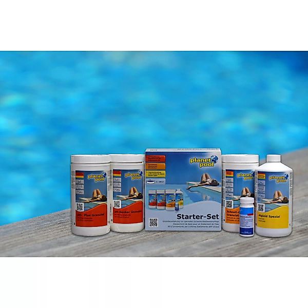 Weka Poolwasser Pflege-Set DeLuxe Starter-Kit günstig online kaufen