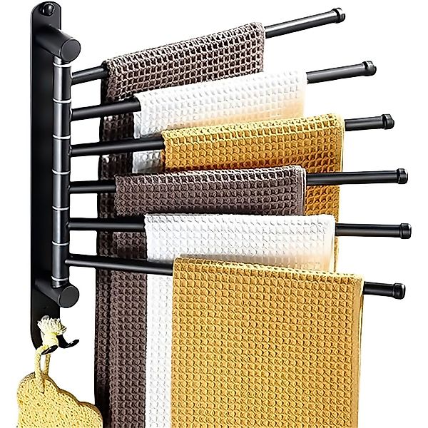 SURFOU Handtuchhalter Bohren 180°Schwenkbar Handtuchstange 304 günstig online kaufen