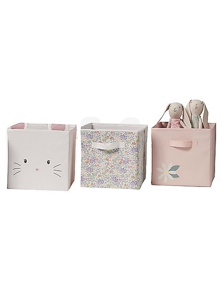 vertbaudet Aufbewahrungsbox 3er-Set Kinderzimmer Aufbewahrungsboxen LANDLEB günstig online kaufen