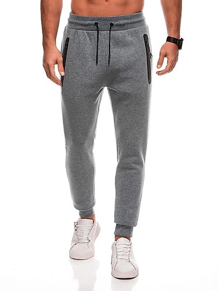 Edoti Sweathose Unifarbene BASIC-Sweathose für Herren günstig online kaufen