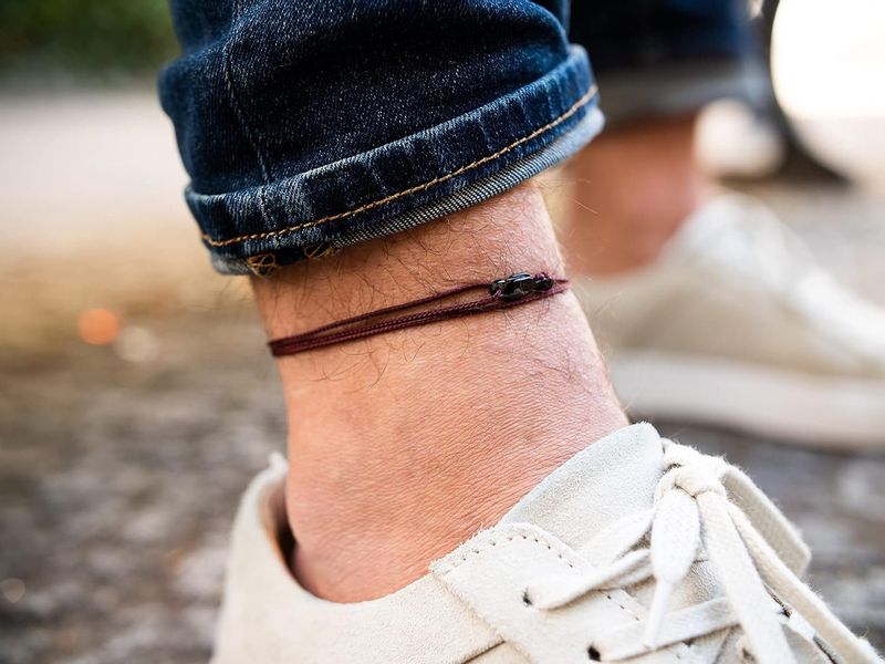 Made by Nami Fußkette Dünnes Wickelfußband günstig online kaufen