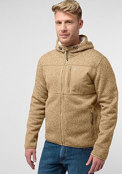 Jack Wolfskin Fleecejacke KAMINFEUER HOODED JKT günstig online kaufen