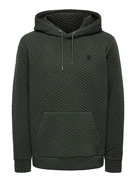 ONLY & SONS Hoodie - Hoodie unifarben - Geometric Structure - BASIC HOODIE günstig online kaufen