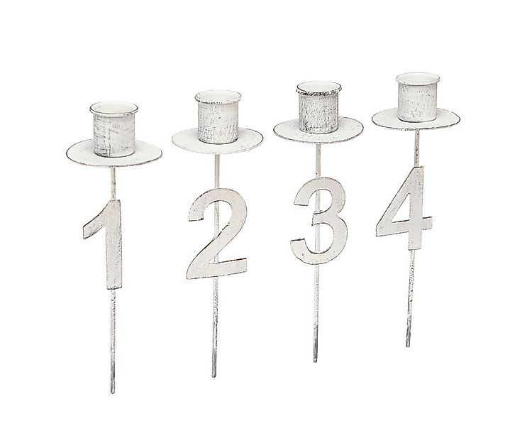 Viana Kerzenhalter Exklusiver Advents-Kerzenhalter für festliche Dekoration günstig online kaufen