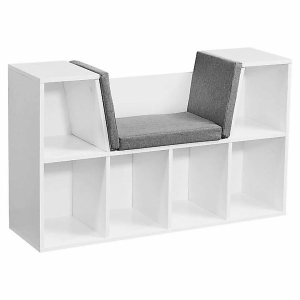 KADIMA DESIGN Schuhschrank Design Regal mit Sitzfläche 101,5 x 61,5 x 30 cm günstig online kaufen