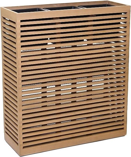 VIVANNO Pflanzkübel Holz ELEMENTO Kasten - Braun Maserung (1 St), 67x25x77 günstig online kaufen