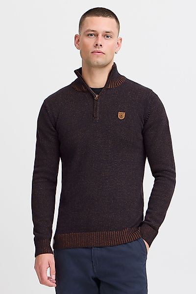 Indicode Troyer IDNathen Strickpulli mit Reißverschluss günstig online kaufen