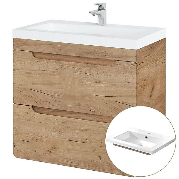 Lomadox Waschtisch LUTON-56-CRAFT, 61 cm mit günstig online kaufen