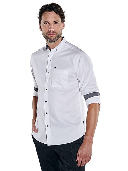 Engbers Langarmhemd engbers Herren Langarm-Hemd regular, Reinweiss günstig online kaufen