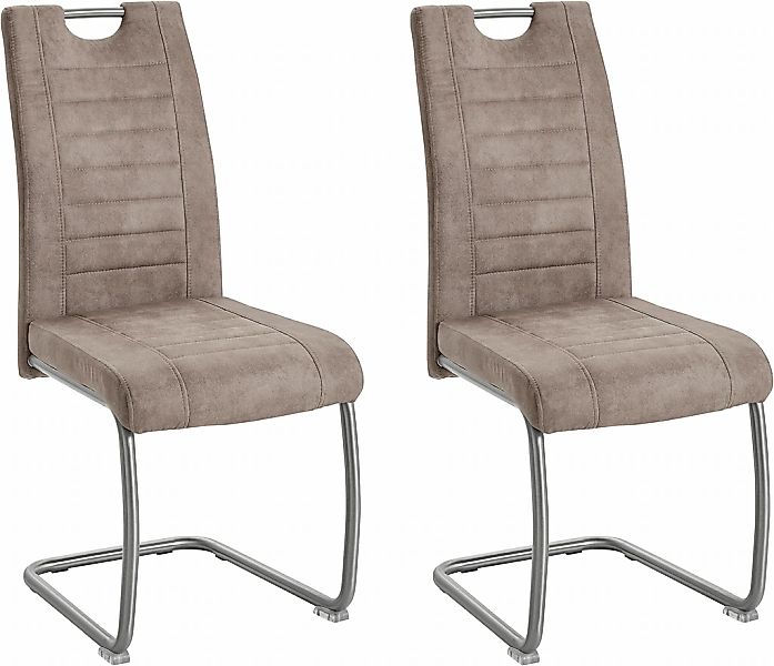 HELA Esszimmerstuhl "Ulla" (Set) 2 Stk. Microfaser Schwingstuhl, 2 oder 4 S günstig online kaufen