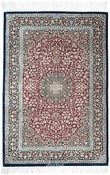 morgenland Orientteppich »Perser - Ghom - 116 x 78 cm - dunkelblau«, rechte günstig online kaufen
