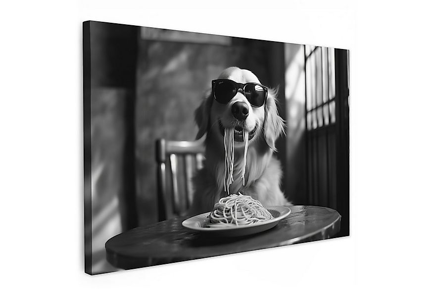 OneMillionCanvasses® Leinwandbild Golden Retriever - Hund - Fröhlich - Tell günstig online kaufen