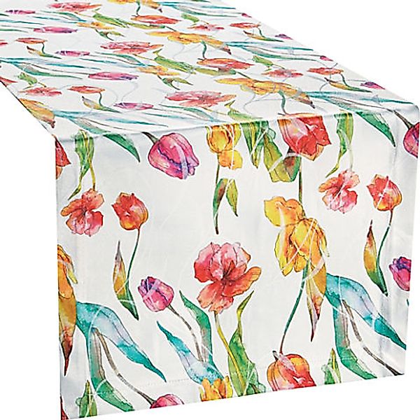 Erwin Müller Tischdecke Tischläufer (1-tlg), Blumen günstig online kaufen