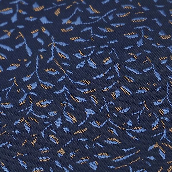 Suitable Krawatte Seide Blätter Navy - günstig online kaufen