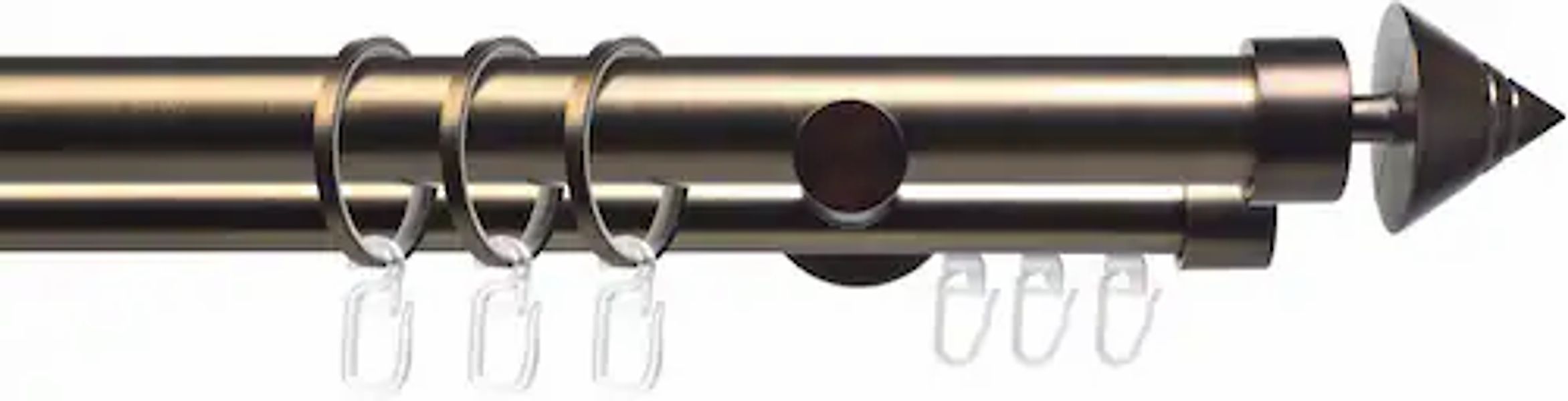 Liedeco Gardinenstange »CELKEGEL02SG2L« Ø 25 mm 2 läufig-läufig Fixmaß 2-lä günstig online kaufen