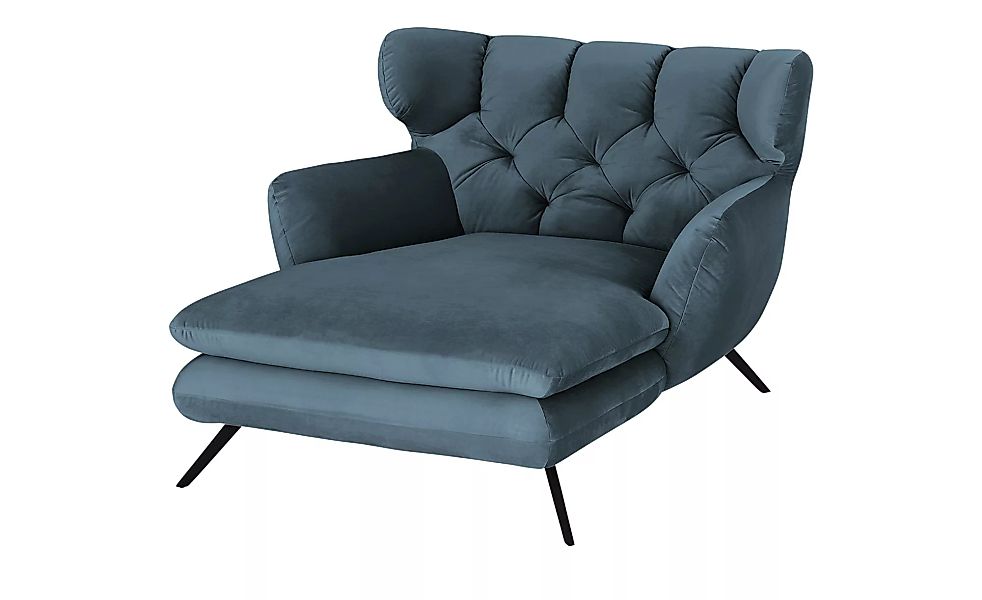 pop Longseat-Sessel  Caldara - blau - 126 cm - 94 cm - 160 cm - Polstermöbe günstig online kaufen
