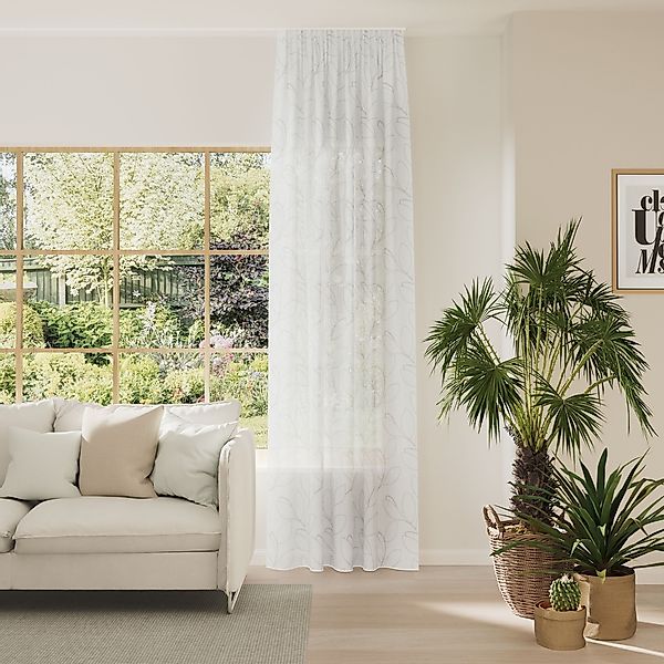 Neutex for you Vorhang "NENA" Multifunktionsband 1 Stk. tlg. Bouclé-Optik, günstig online kaufen