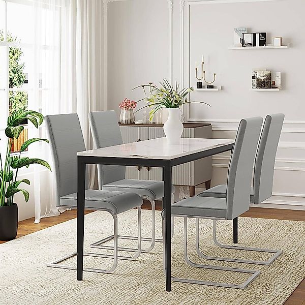 Woltu Freischwinger (Set, 6 St), mit günstig online kaufen