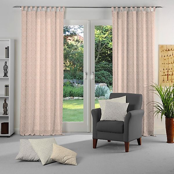 Wirth Vorhang "Telfort" Schlaufen 1 Stk. tlg. günstig online kaufen