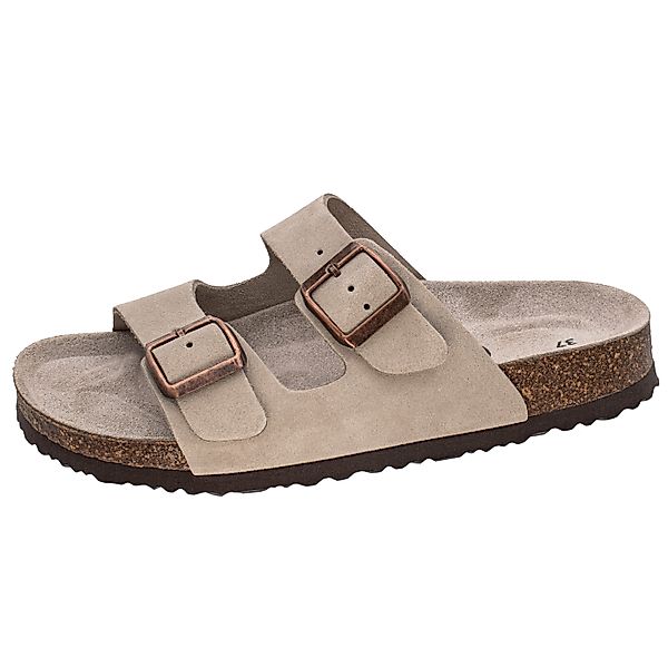 Fischer-Markenschuh Mirabel Pantolette aus Veloursleder, mit günstig online kaufen