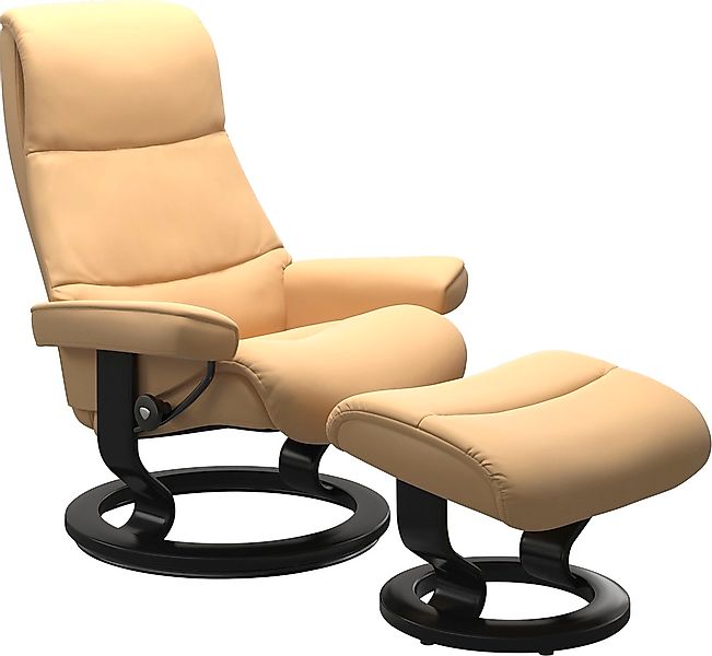Stressless Relaxsessel "View", (Set, Relaxsessel mit Hocker), mit Classic B günstig online kaufen