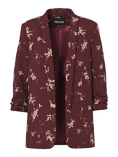 pieces Blusenblazer "PCBOSELLA 3/4 PRINTED BLAZER NOOS", mit 3/4 Ärmel günstig online kaufen