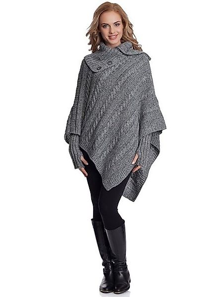 Merry Style Strickponcho Damen Poncho N4293 günstig online kaufen