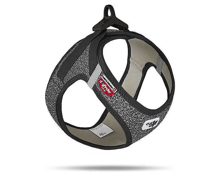 Curli Hunde-Geschirr Clasp Vest Geschirr Merino schwarz günstig online kaufen