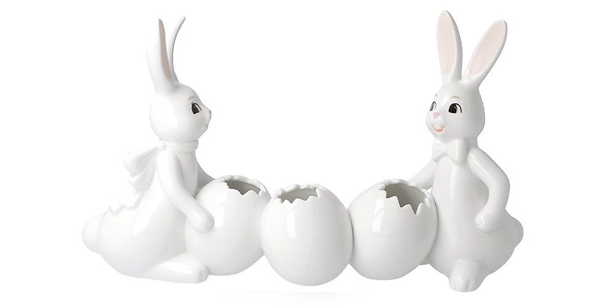 Goebel Osterhase mit Vase Snow White Spring Feelings günstig online kaufen