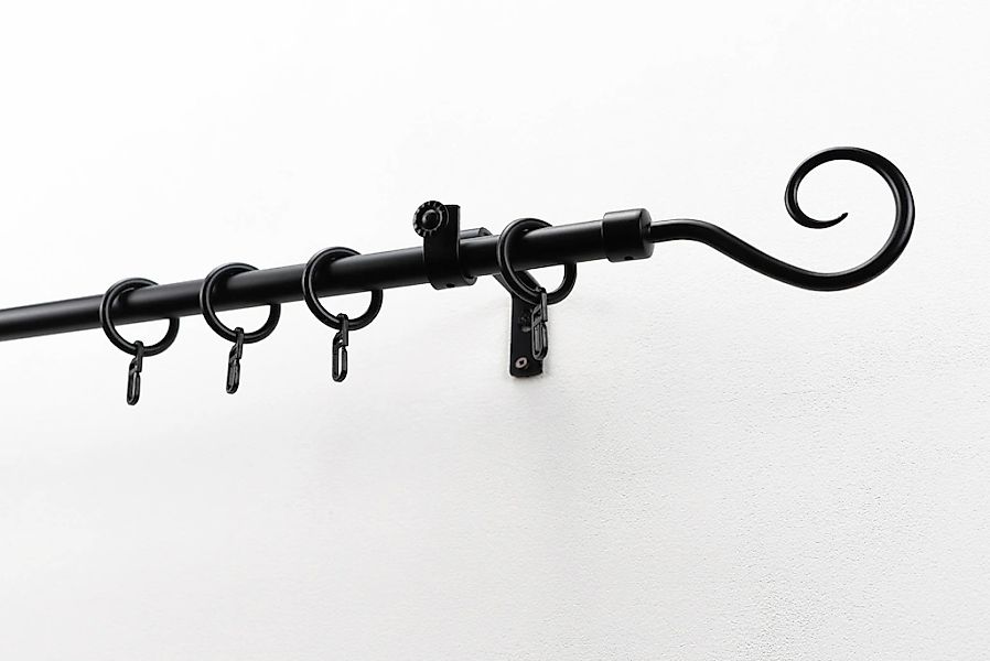 GARESA Gardinenstange "Clara" Ø 16 mm 1 läufig-läufig Wunschmaßlänge Vorhan günstig online kaufen