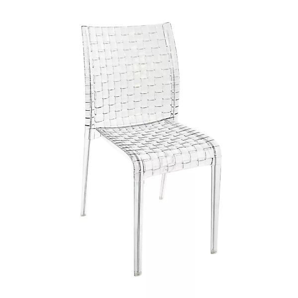 Stapelbarer Stuhl Ami Ami plastikmaterial transparent - Kartell - Transpare günstig online kaufen