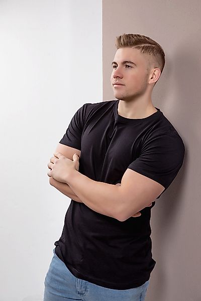 Paolo Renzo T-Shirt (8-tlg) Rundhals Basic günstig online kaufen