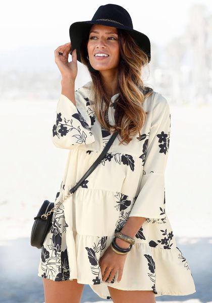 LASCANA Blusenkleid in weiter Form mit günstig online kaufen