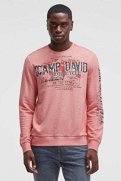 CAMP DAVID Sweater aus Baumwolle günstig online kaufen