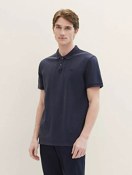 TOM TAILOR Poloshirt Poloshirt mit Logo Stickerei mit Logo Stickerei günstig online kaufen